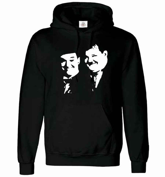 Laurel and Hardy Hoodie - Dick & Doof Hoody Sweatshirt Funny Retro Comedy Laurel and Hardy Hoodie - Dick & Doof Hoody Sweatshirt Funny Retro Comedy