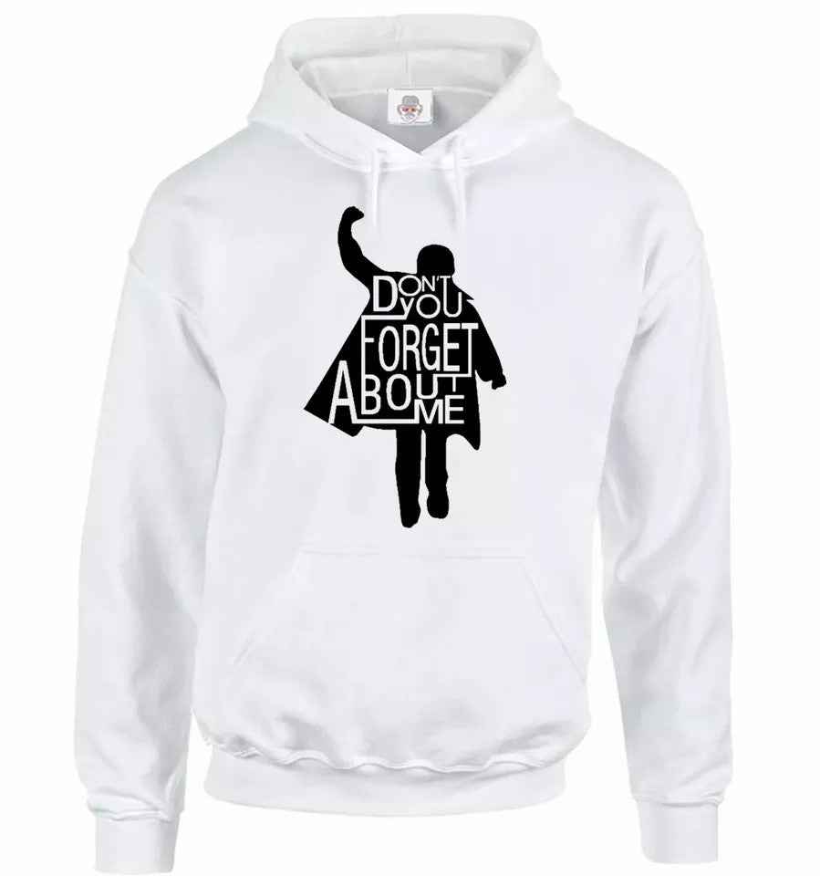 Breakfast Club Hoodie Sweatshirt for Men - Don't You Forget About Me Hooded Sweatshirt Breakfast Club Hoodie Sweatshirt for Men - Don't You Forget About Me Hooded Sweatshirt