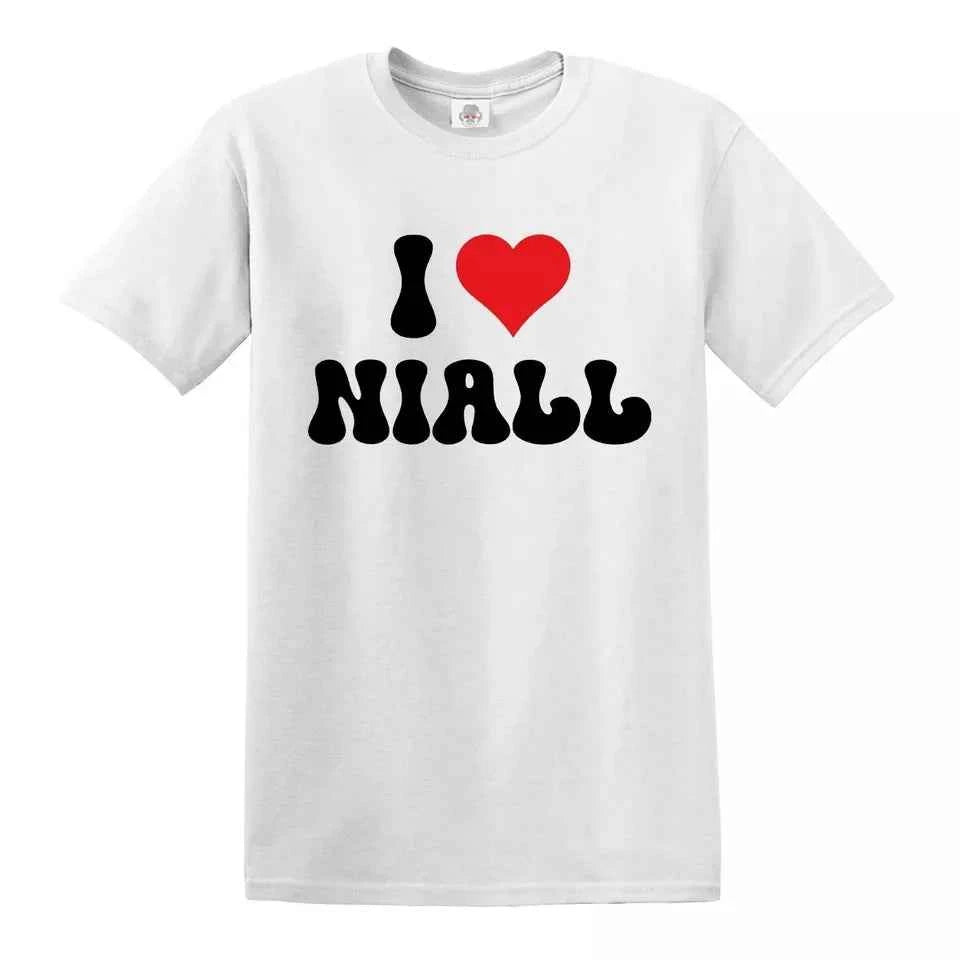 I Love Niall T-Shirt - Men's I Heart Niall Valentine's Day Tee Top I Love Niall T-Shirt - Men's I Heart Niall Valentine's Day Tee Top