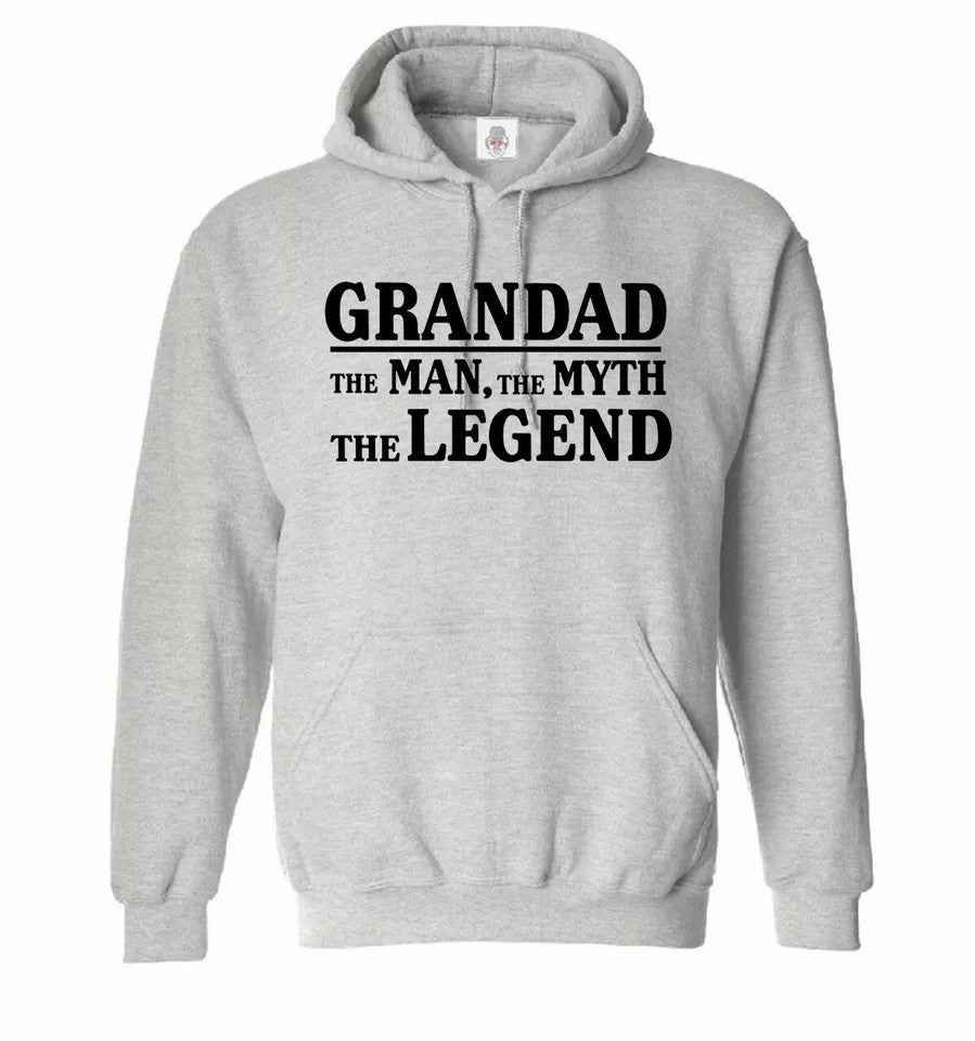 Funny Grandpa Hoodie - Grandad The Legend Hoody Sweatshirt for Father's Day Funny Grandpa Hoodie - Grandad The Legend Hoody Sweatshirt for Father's Day