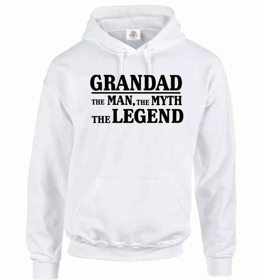 Funny Grandpa Hoodie - Grandad The Legend Hoody Sweatshirt for Father's Day Funny Grandpa Hoodie - Grandad The Legend Hoody Sweatshirt for Father's Day