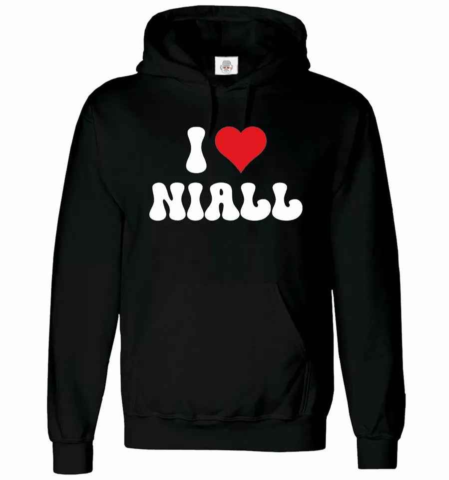 I Love Niall Lovers Hoodie Sweatshirt for Valentine's Day I Love Niall Lovers Hoodie Sweatshirt for Valentine's Day