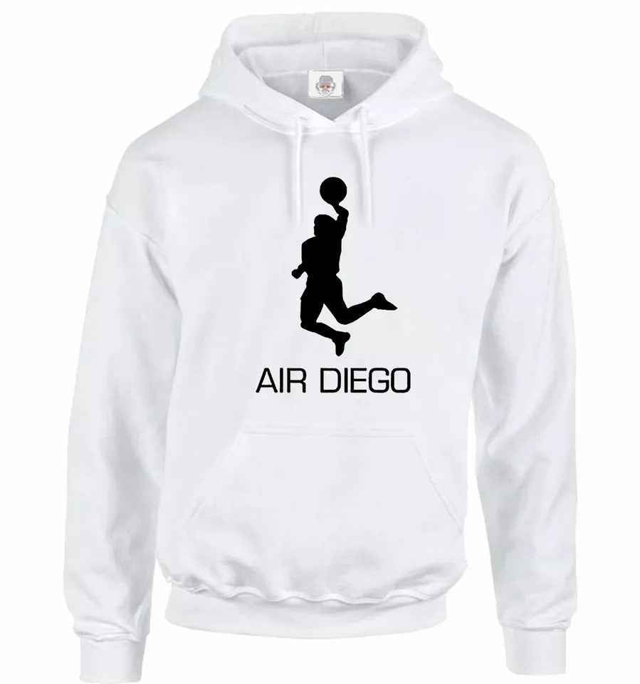 Argentina Football Hoodie - Air Diego Hoody Sweatshirt Men's World Cup Soccer Argentina Football Hoodie - Air Diego Hoody Sweatshirt Men's World Cup Soccer