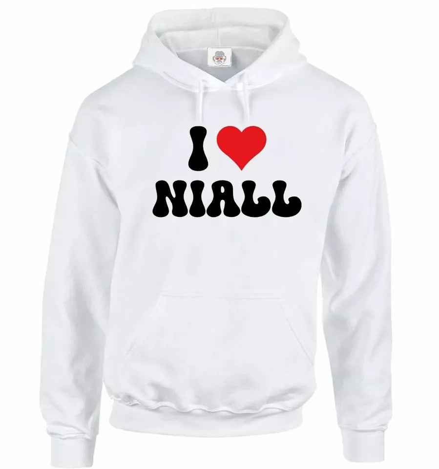 I Love Niall Lovers Hoodie Sweatshirt for Valentine's Day I Love Niall Lovers Hoodie Sweatshirt for Valentine's Day