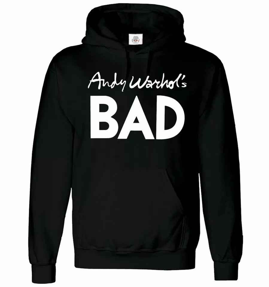 Andy Warhol Bad Hoody Sweatshirt for Men as Worn by Debbie Harry of Blondie Andy Warhol Bad Hoody Sweatshirt for Men as Worn by Debbie Harry of Blondie