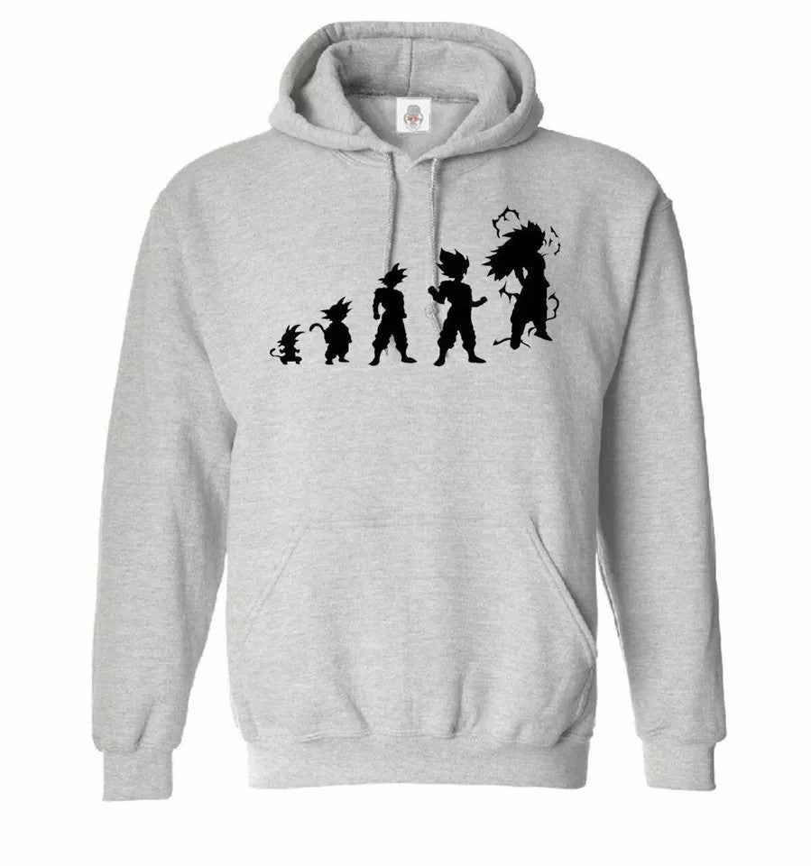 Evolution Of Dragon Ball Goku Hoodie Sweatshirt Mens Funny Z Anime Hoody Evolution Of Dragon Ball Goku Hoodie Sweatshirt Mens Funny Z Anime Hoody