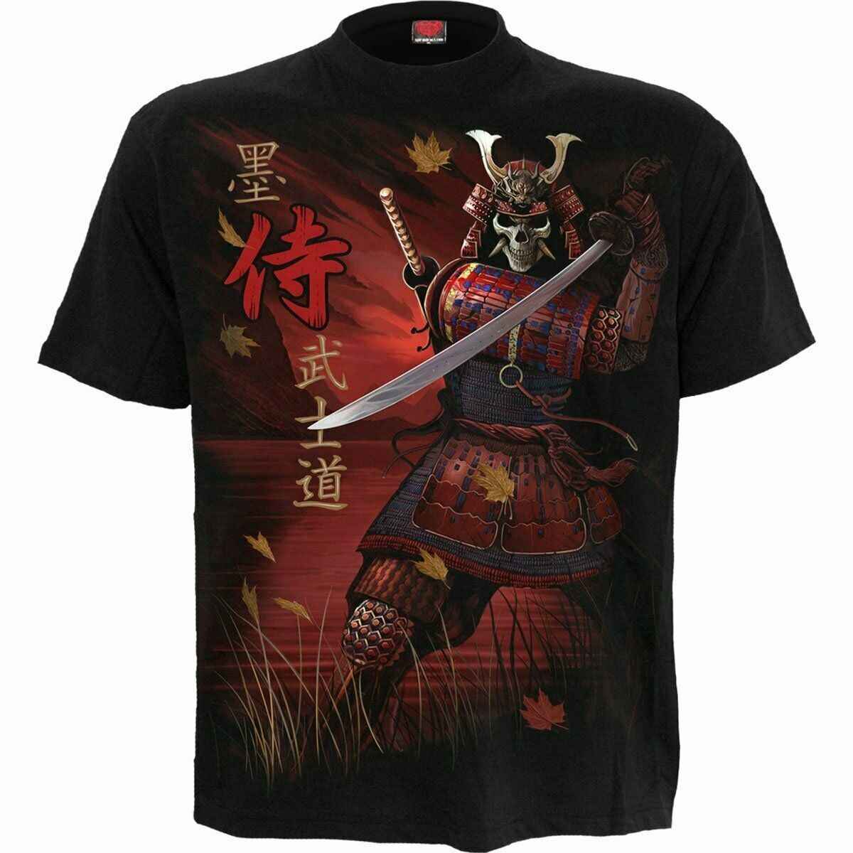 SAMURAI Plus Size Black T-Shirt SAMURAI Plus Size Black T-Shirt