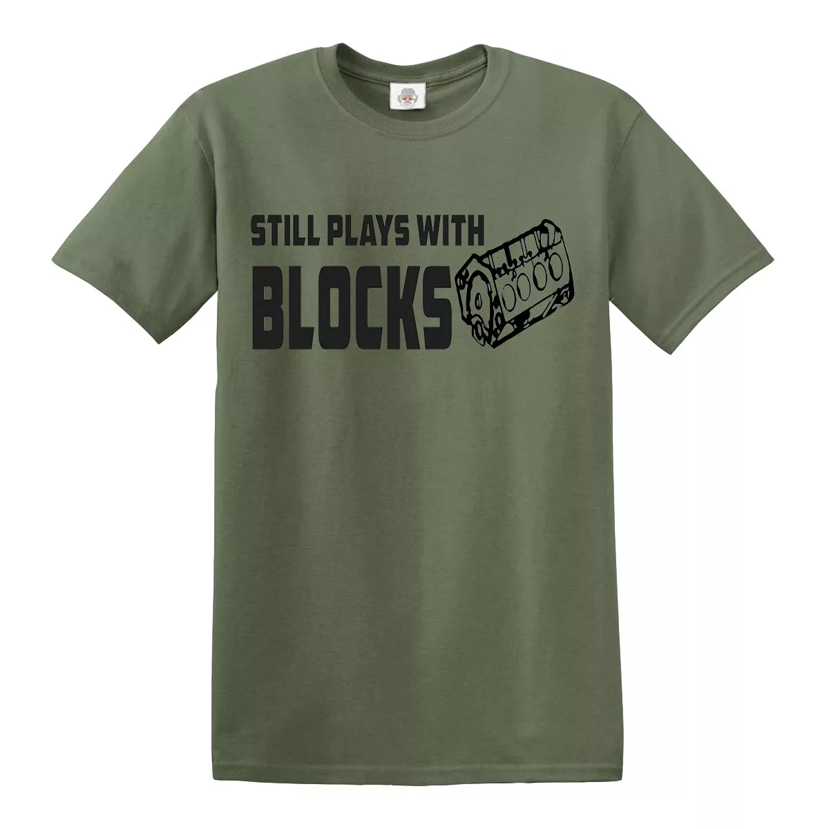 Still Plays with Blocks | MEN'S T-SHIRT