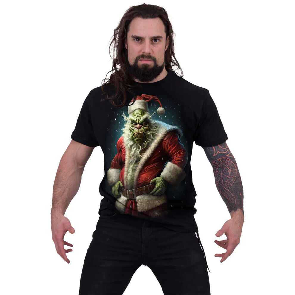 BAH HUMBUG T-Shirt Black - Festive Holiday Apparel BAH HUMBUG T-Shirt Black - Festive Holiday Apparel