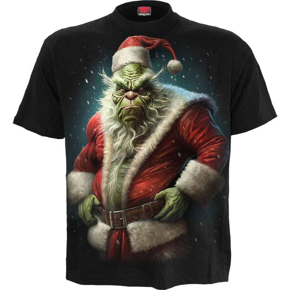 BAH HUMBUG T-Shirt Black - Festive Holiday Apparel BAH HUMBUG T-Shirt Black - Festive Holiday Apparel