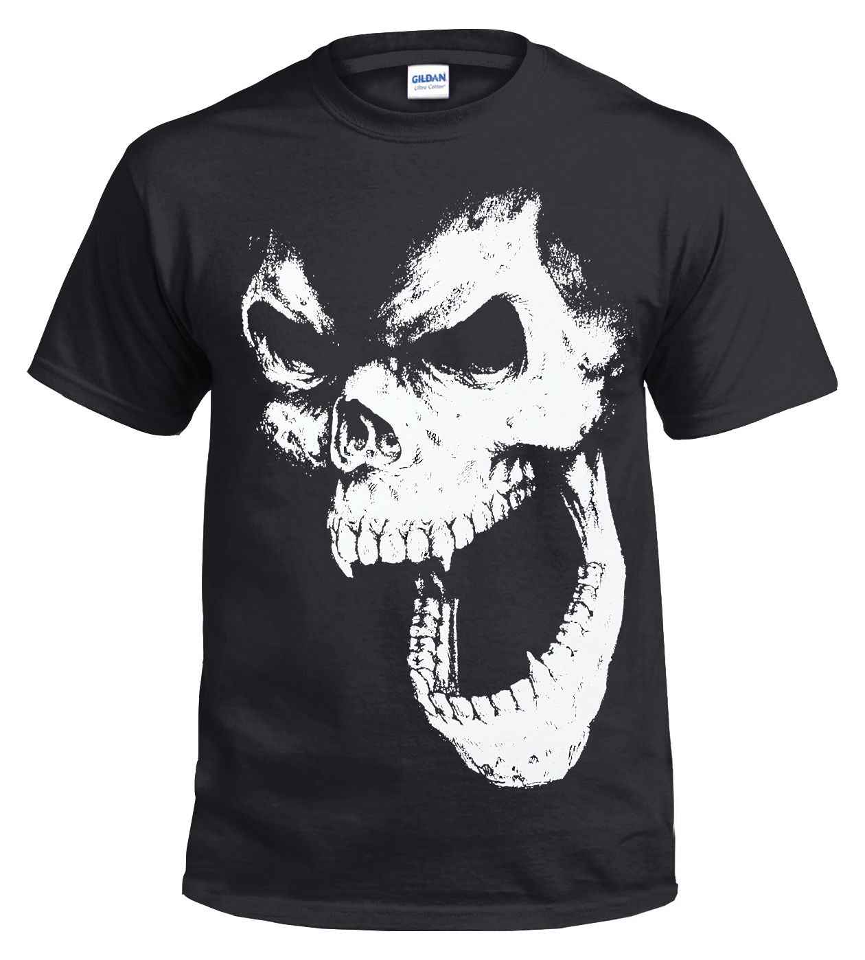 SKULL OUT Black T-Shirt for Men Women Casual Wear SKULL OUT Black T-Shirt for Men Women Casual Wear