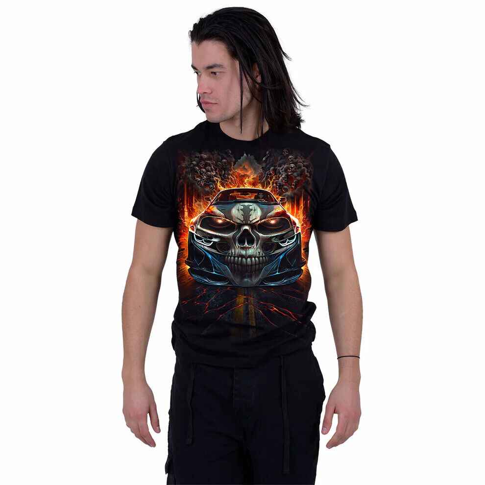SPEED FREAK T-SHIRT for Men and Women - Black Graphic Tee SPEED FREAK T-SHIRT for Men and Women - Black Graphic Tee