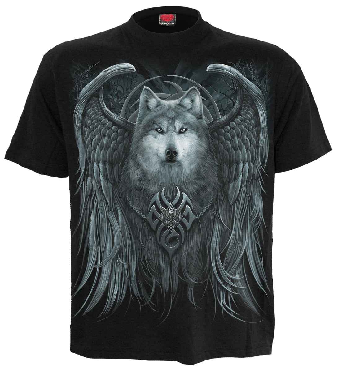 WOLF SPIRIT - BLACK T-SHIRT | Wolf Spirit T-Shirt for Men and Women WOLF SPIRIT - BLACK T-SHIRT | Wolf Spirit T-Shirt for Men and Women