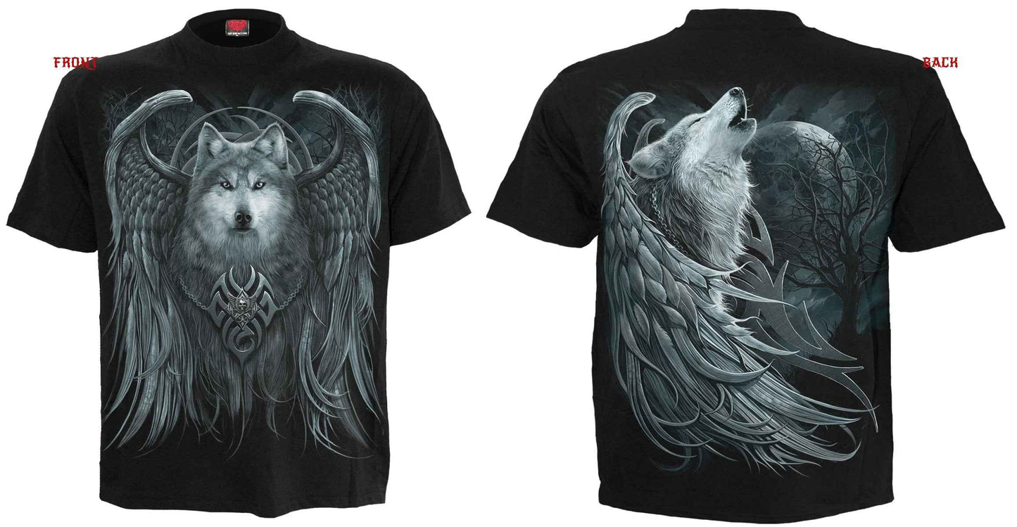 WOLF SPIRIT - BLACK T-SHIRT | Wolf Spirit T-Shirt for Men and Women WOLF SPIRIT - BLACK T-SHIRT | Wolf Spirit T-Shirt for Men and Women