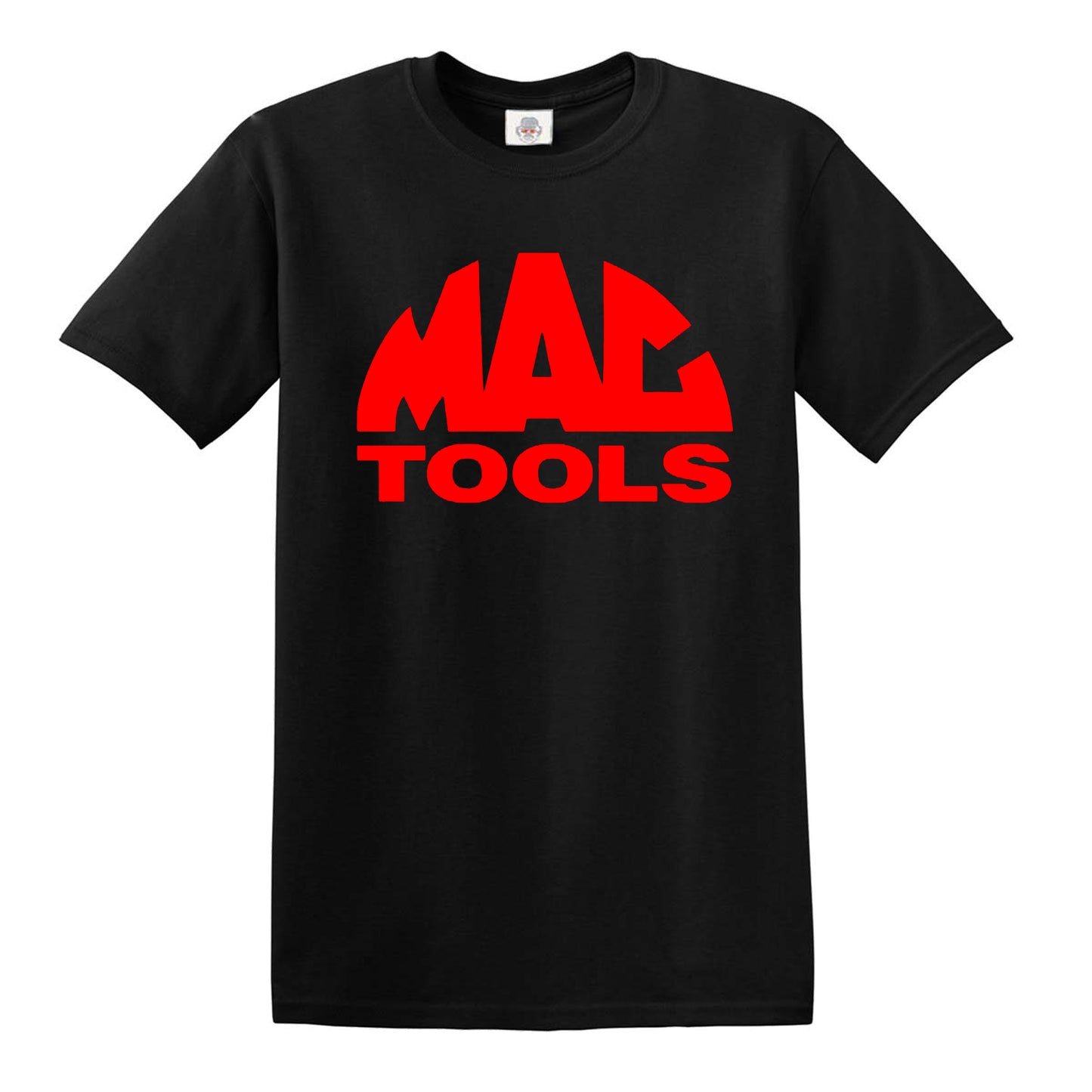 Mac Tools Logo Power | MEN'S T-SHIRT BLACK T-SHIRT RED PRINT Mac Tools Logo Power | MEN'S T-SHIRT