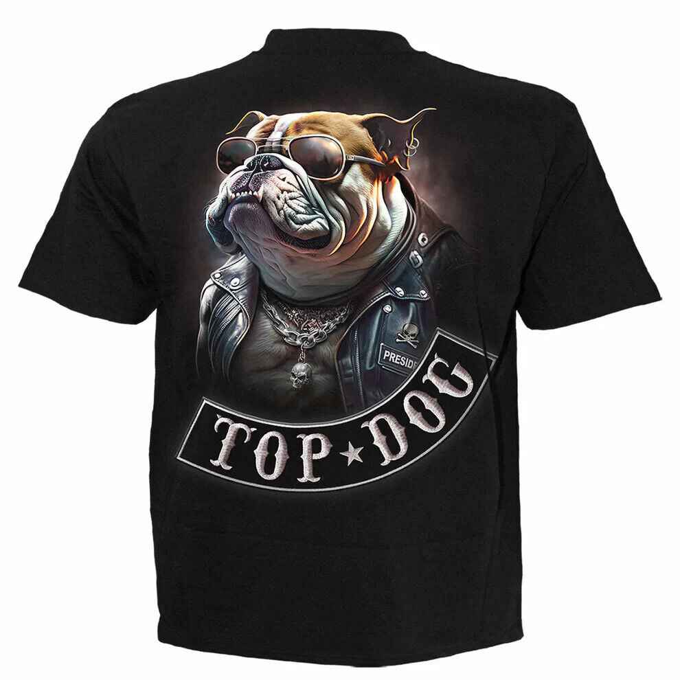 Top Dog Black T-Shirt - Stylish and Comfortable Wear Top Dog Black T-Shirt - Stylish and Comfortable Wear