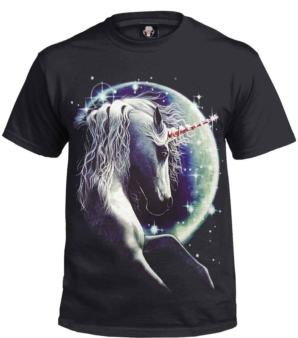 Unicorn Black T-Shirt - Stylish Black Sublimation T-Shirt Unicorn Black T-Shirt - Stylish Black Sublimation T-Shirt