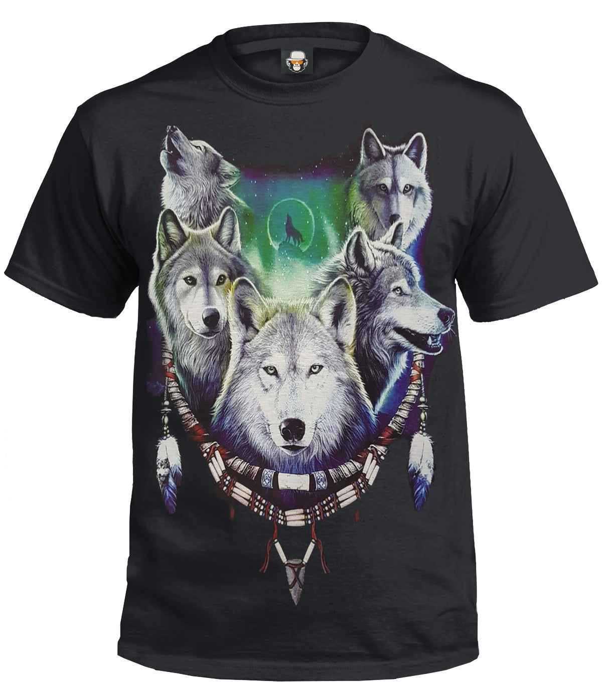 NATIVE SPIRIT Black Sublimation T-Shirt NATIVE SPIRIT Black Sublimation T-Shirt
