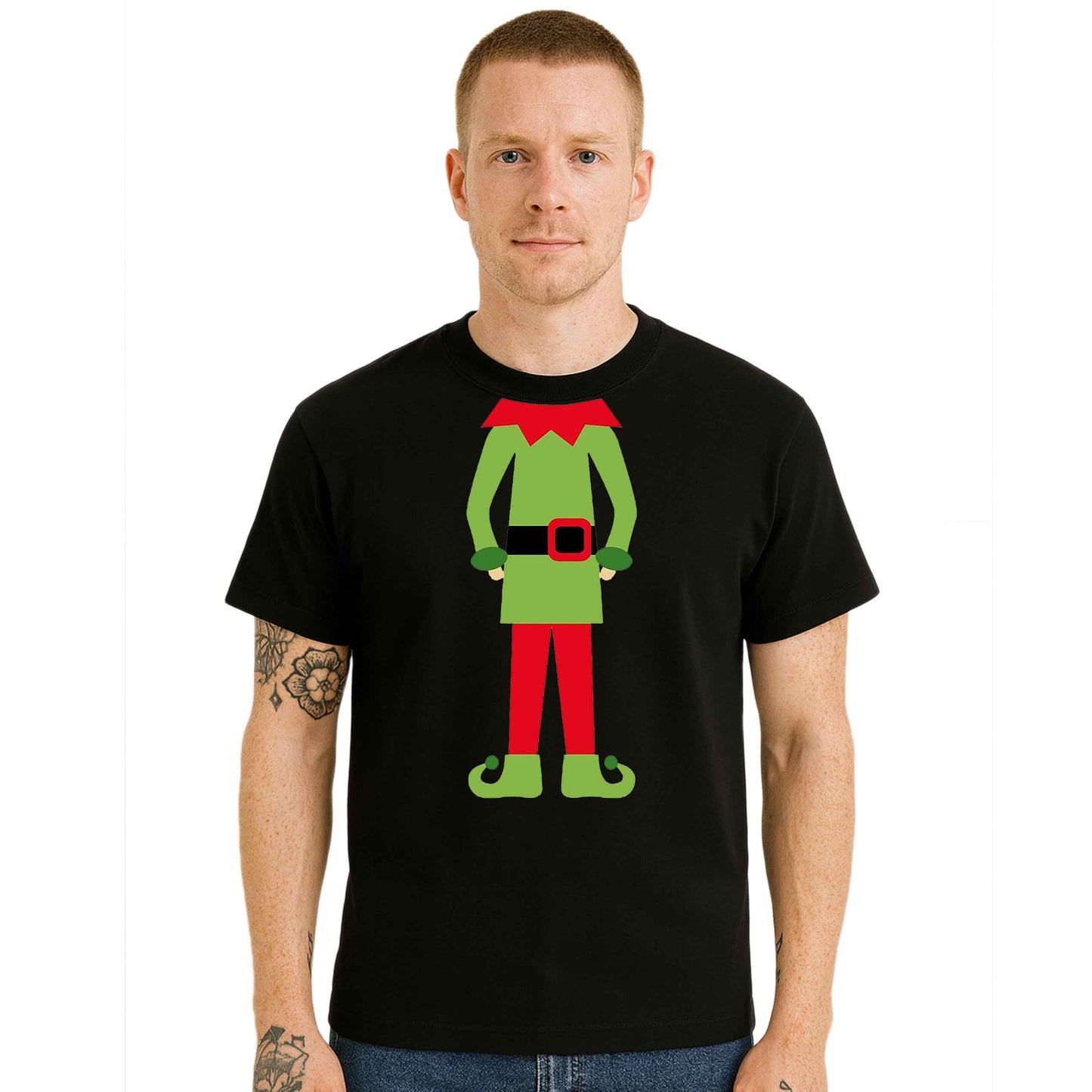 Christmas Elf Costume | T-Shirt For Men's