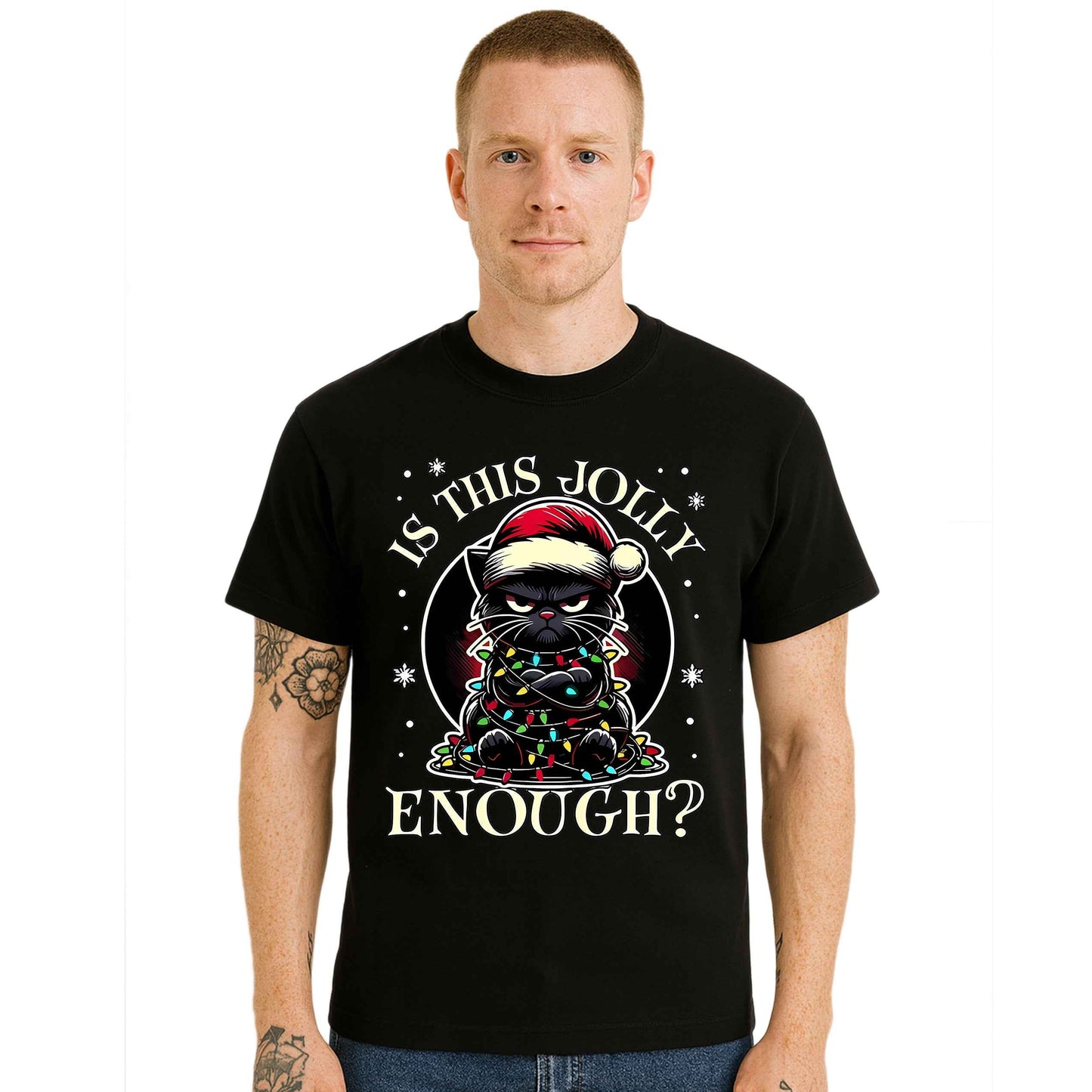 Is This Jolly Enough |T-Shirt For Men's