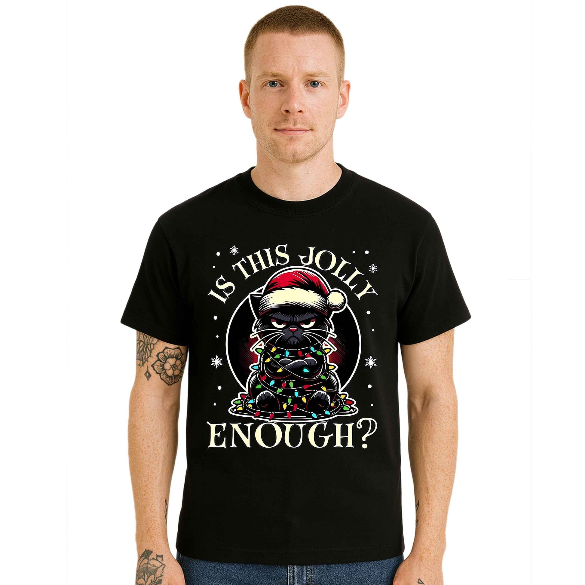 Is This Jolly Enough |T-Shirt For Men's