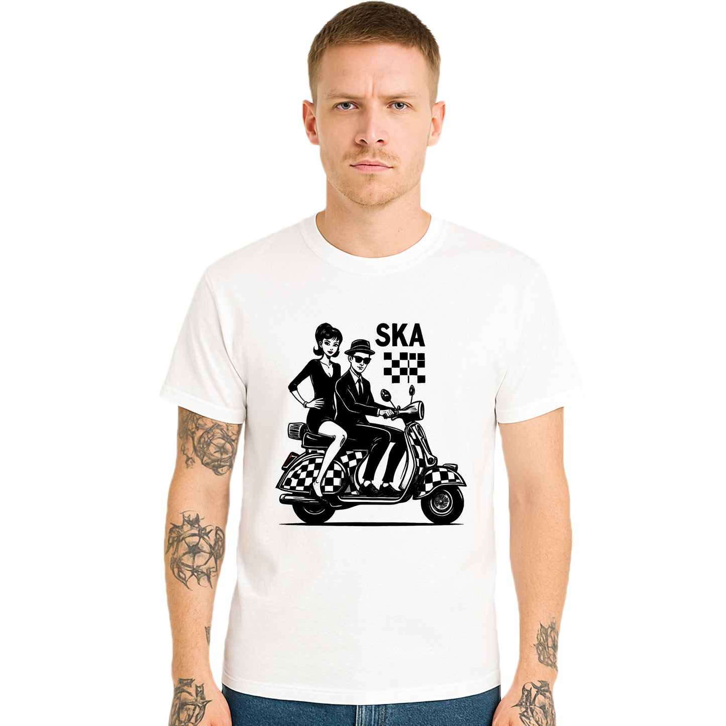 SKA Scooter Ride | T-Shirt For Men's