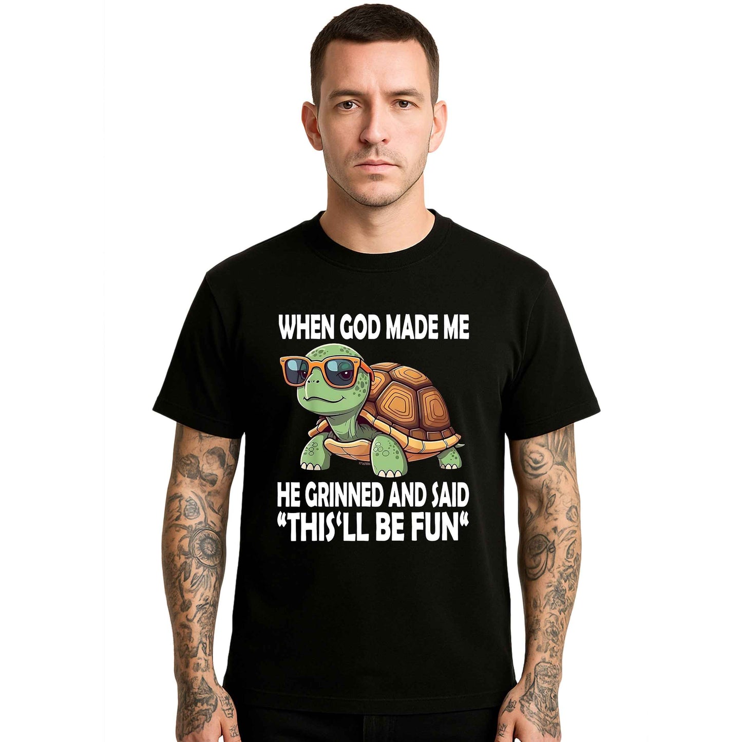 WHEN GOD MADE ME HE | T-Shirt For Men's WHEN GOD MADE ME HE | T-Shirt For Men's