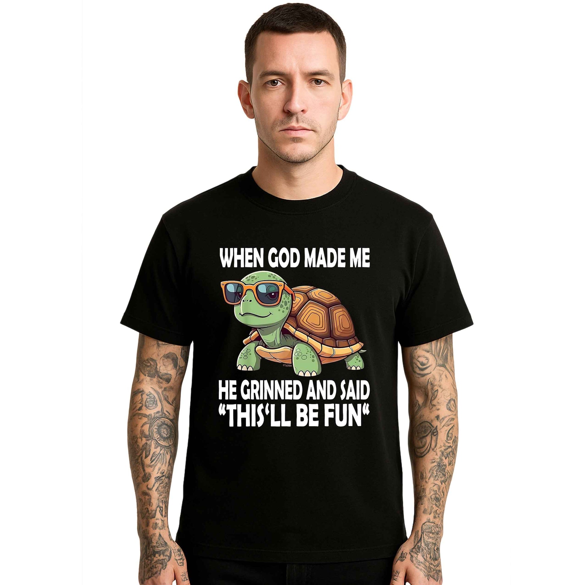 WHEN GOD MADE ME HE | T-Shirt For Men's WHEN GOD MADE ME HE | T-Shirt For Men's