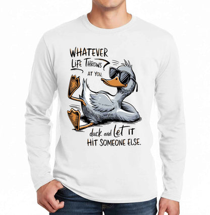 Whatever Life Throws | Men's Long Sleeve