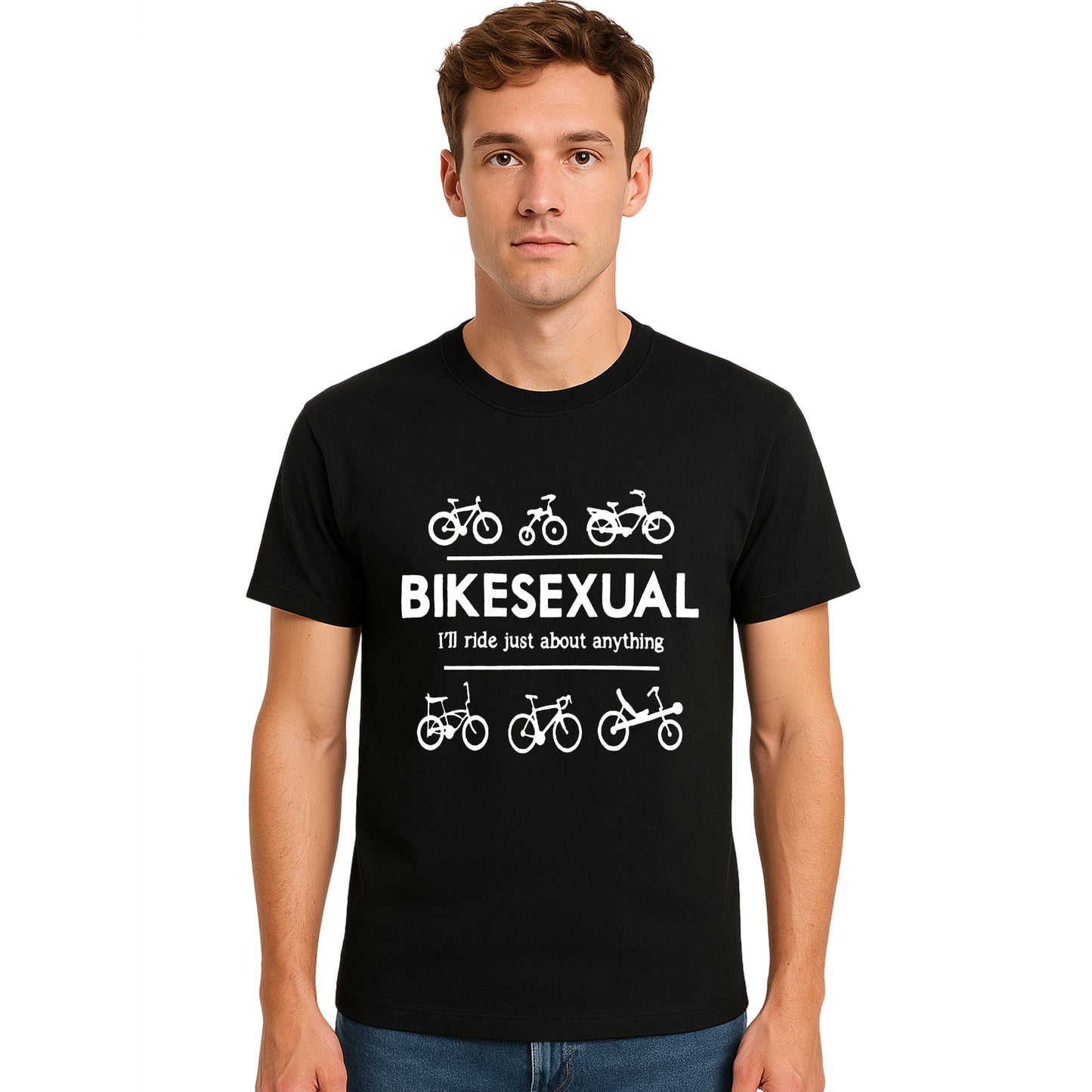 Bike Sexual I Ride Just | T-Shirt For Men's Bike Sexual I Ride Just | T-Shirt For Men's