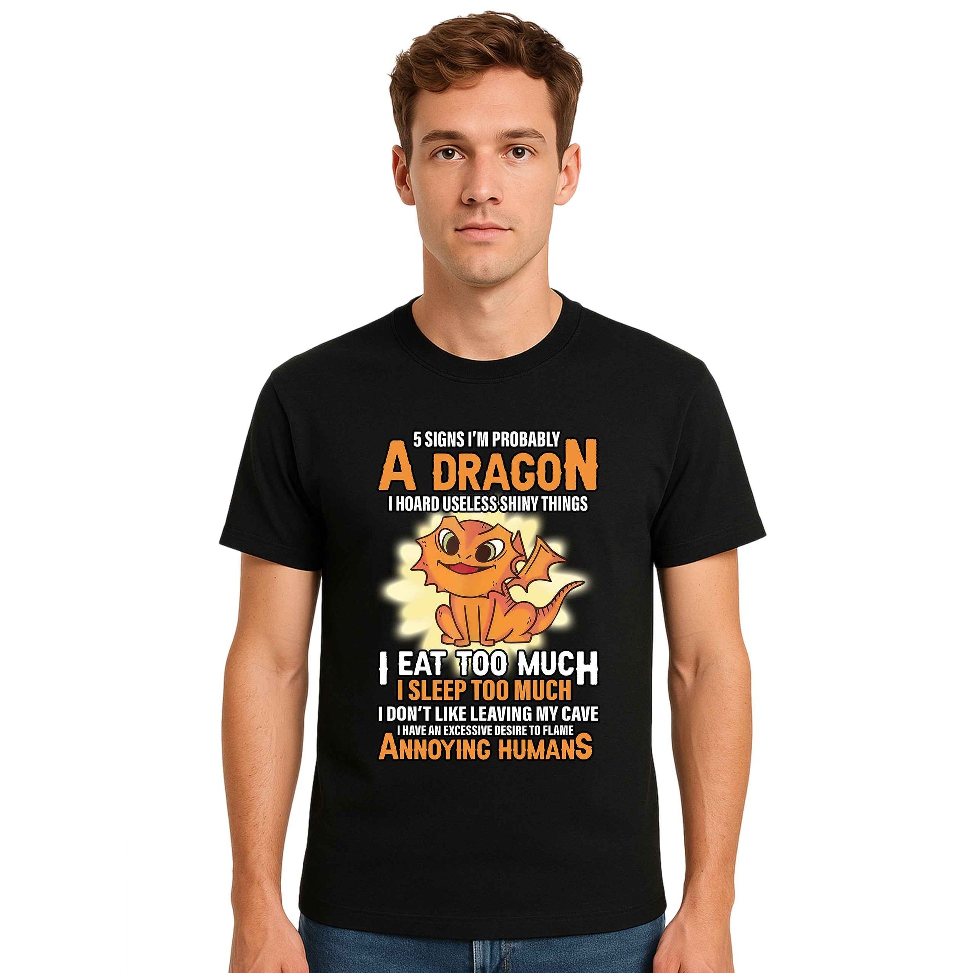 5 Signs I'm Probably | T-Shirt For Men' 5 Signs I'm Probably | T-Shirt For Men'