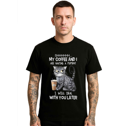 My Coffee And | T-Shirt For Men's My Coffee And | T-Shirt For Men's