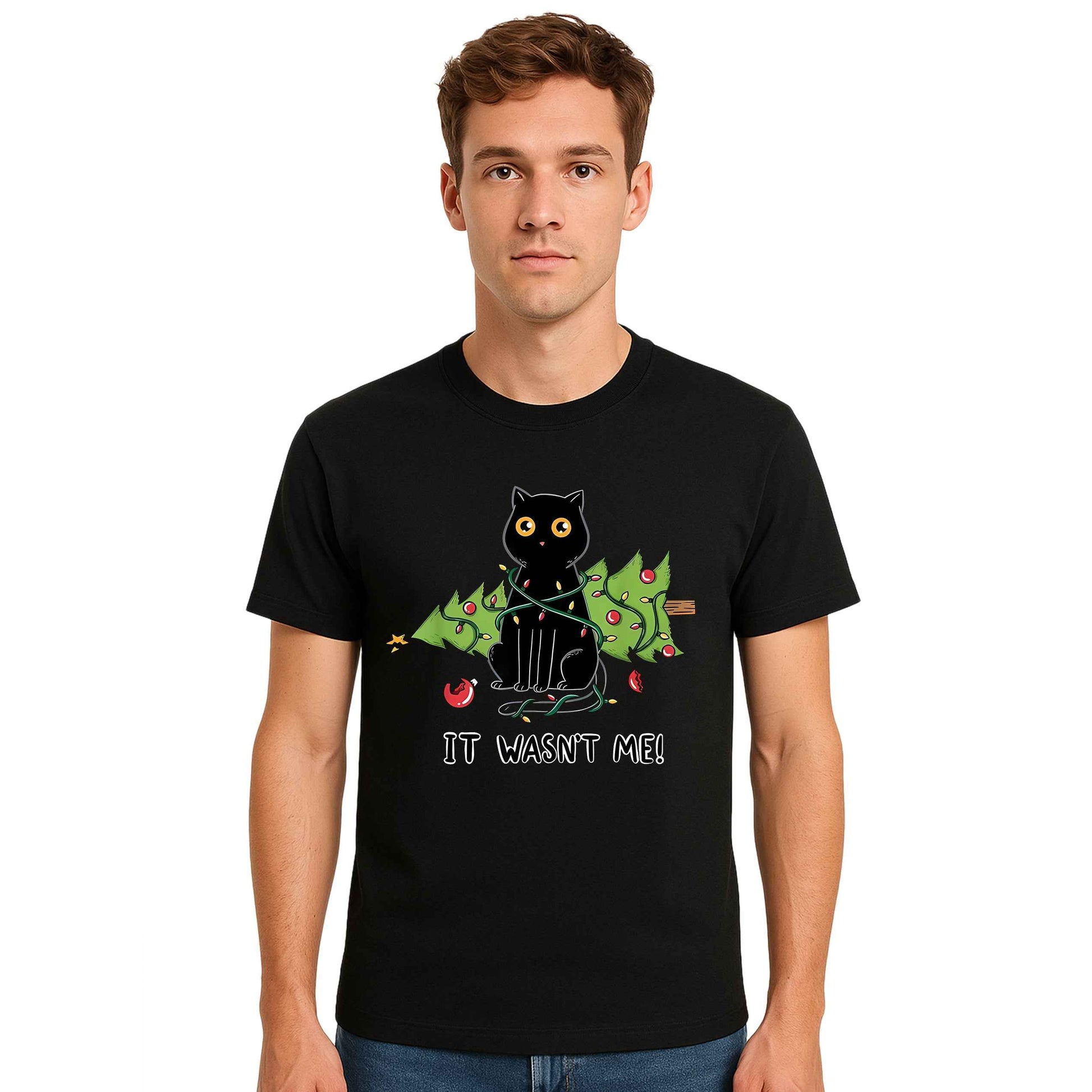 It Wasn't Me Cute Cat | T-Shirt For Men's