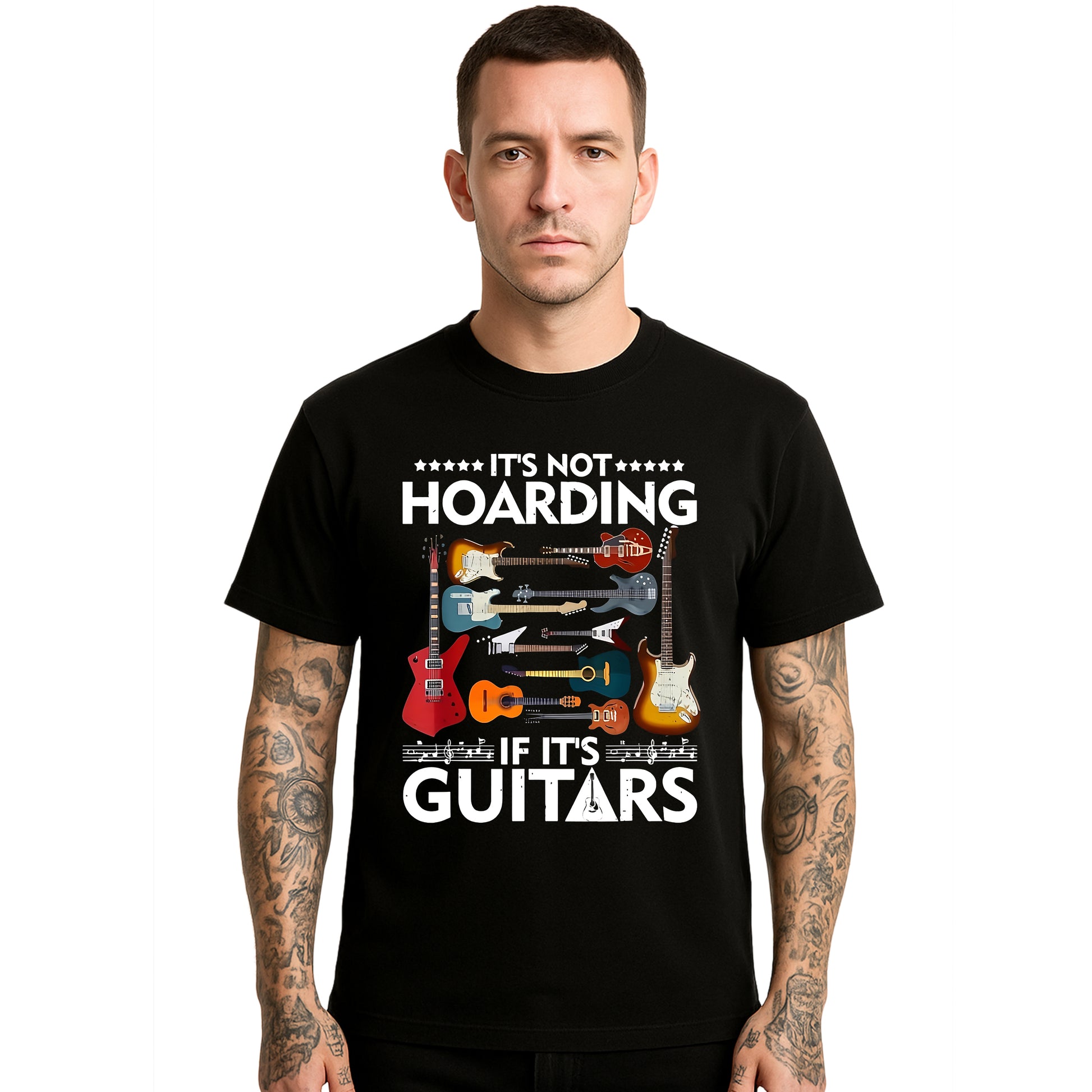 It's Not Hoarding If It's Guitars | T-Shirt For Men's It's Not Hoarding If It's Guitars | T-Shirt For Men's