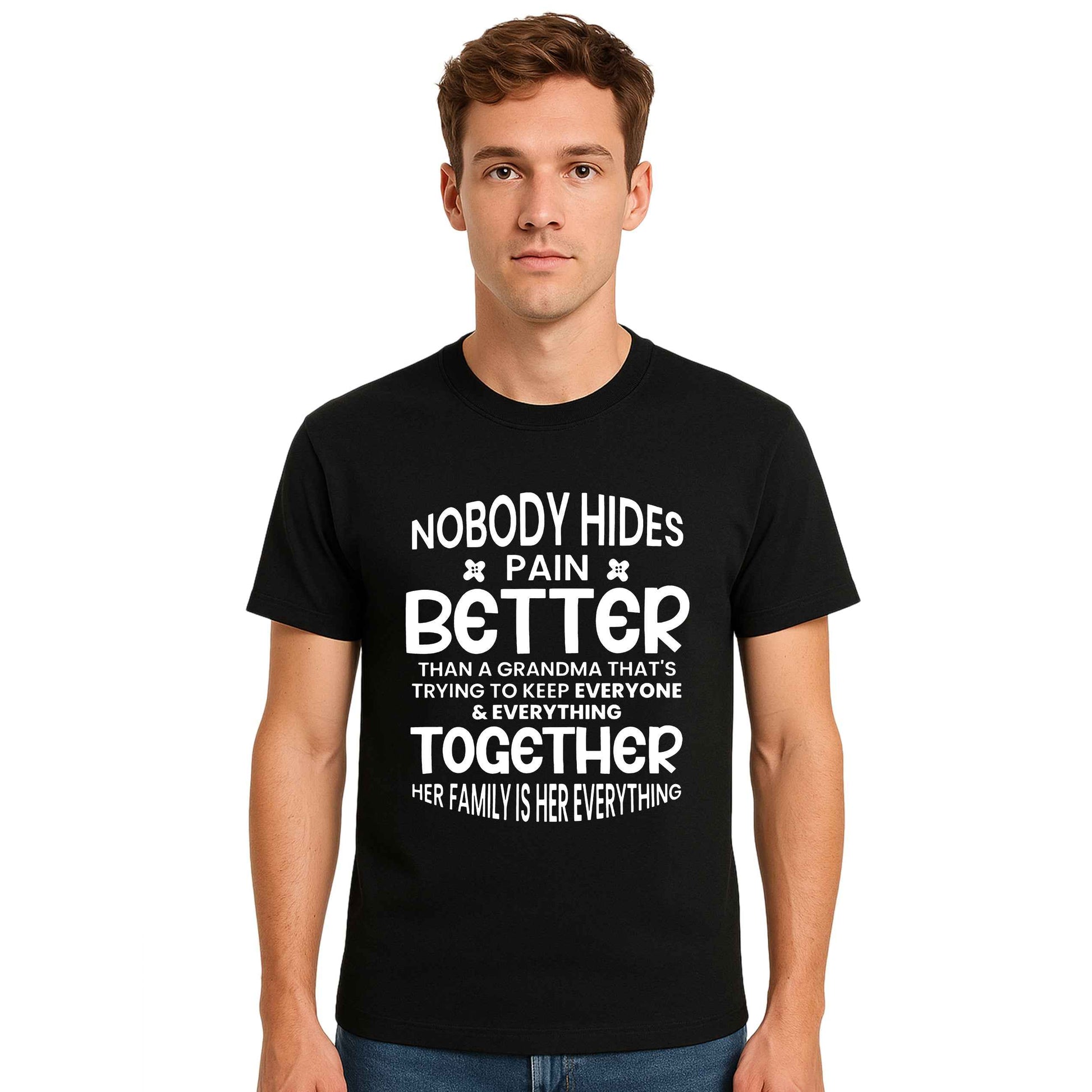 Nobody Hidee Pain | T-Shirt For Men's Nobody Hidee Pain | T-Shirt For Men's