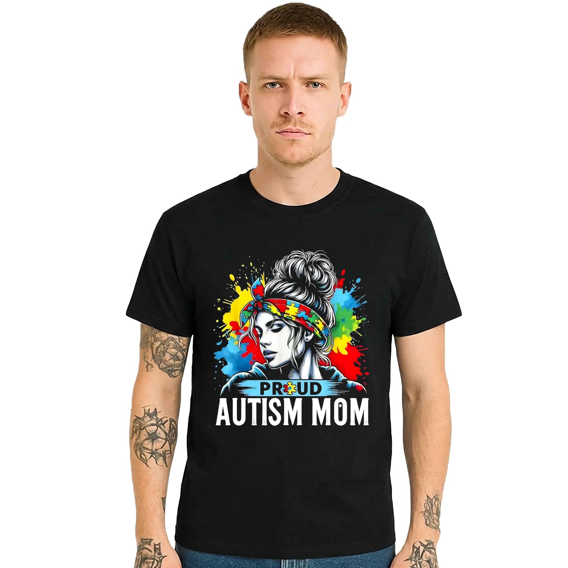 Proud Autism Mom | T-Shirt For Men's Proud Autism Mom | T-Shirt For Men's