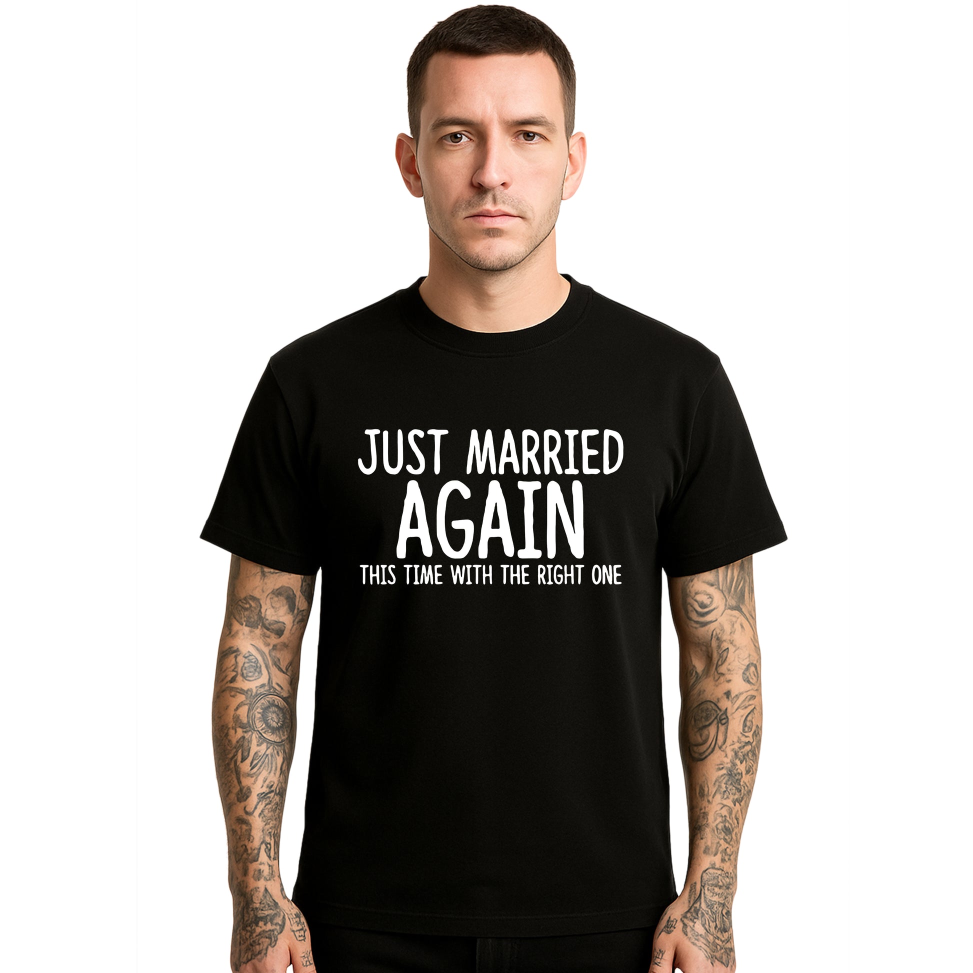 Just Married Again | T-Shirt For Men's Just Married Again | T-Shirt For Men's