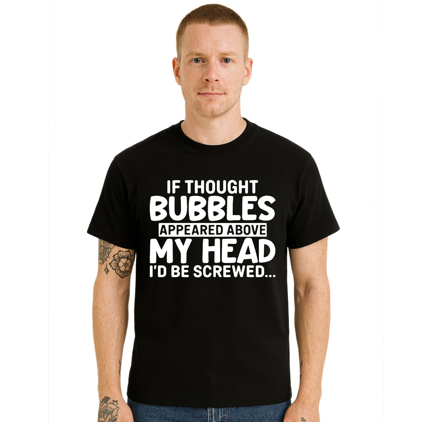 If Thought Bubbles | T-Shirt For Men's If Thought Bubbles | T-Shirt For Men's