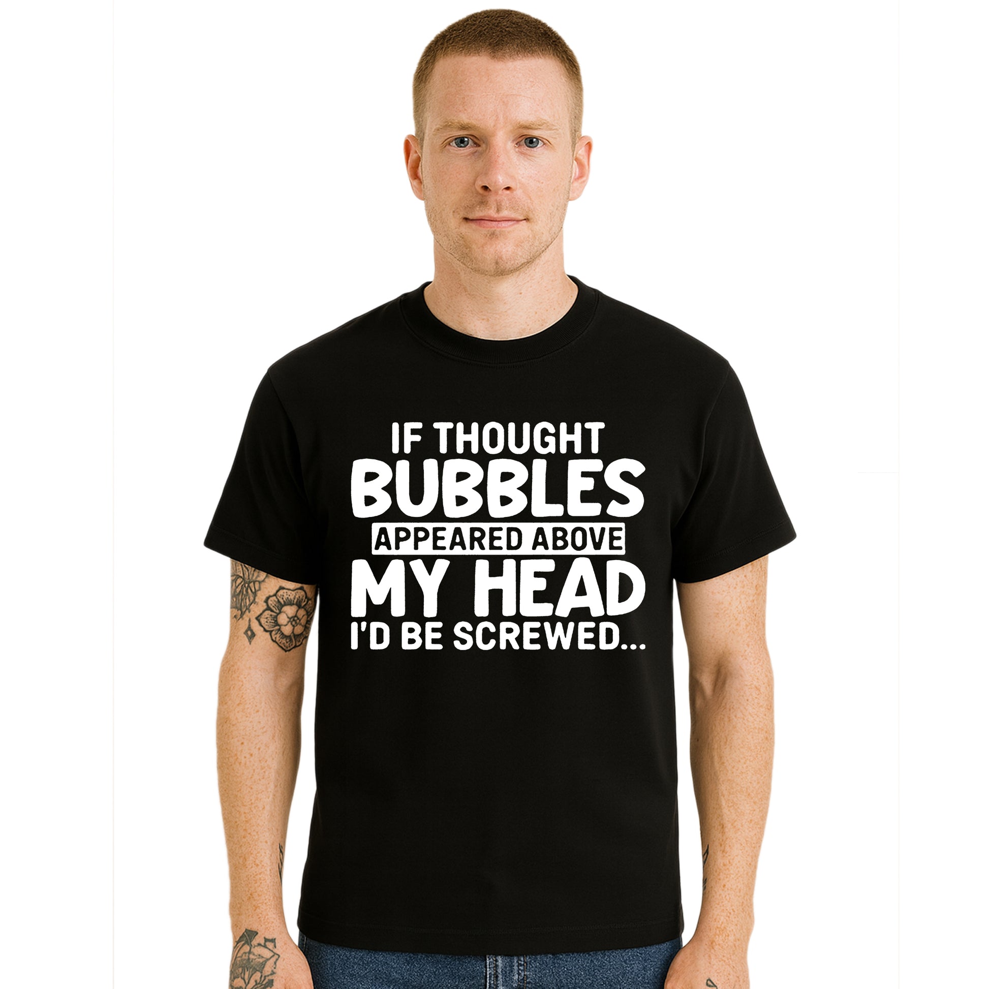 If Thought Bubbles | T-Shirt For Men's If Thought Bubbles | T-Shirt For Men's