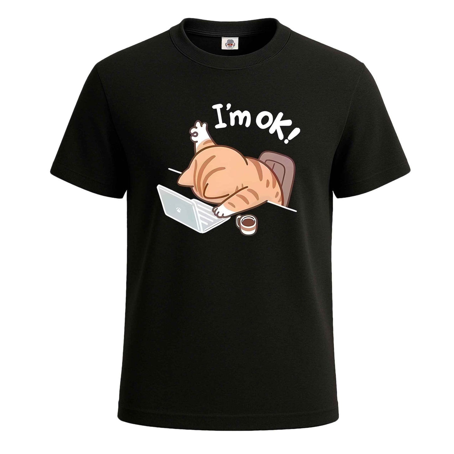 I'm Ok Office Hard Work |T-Shirt For Men's