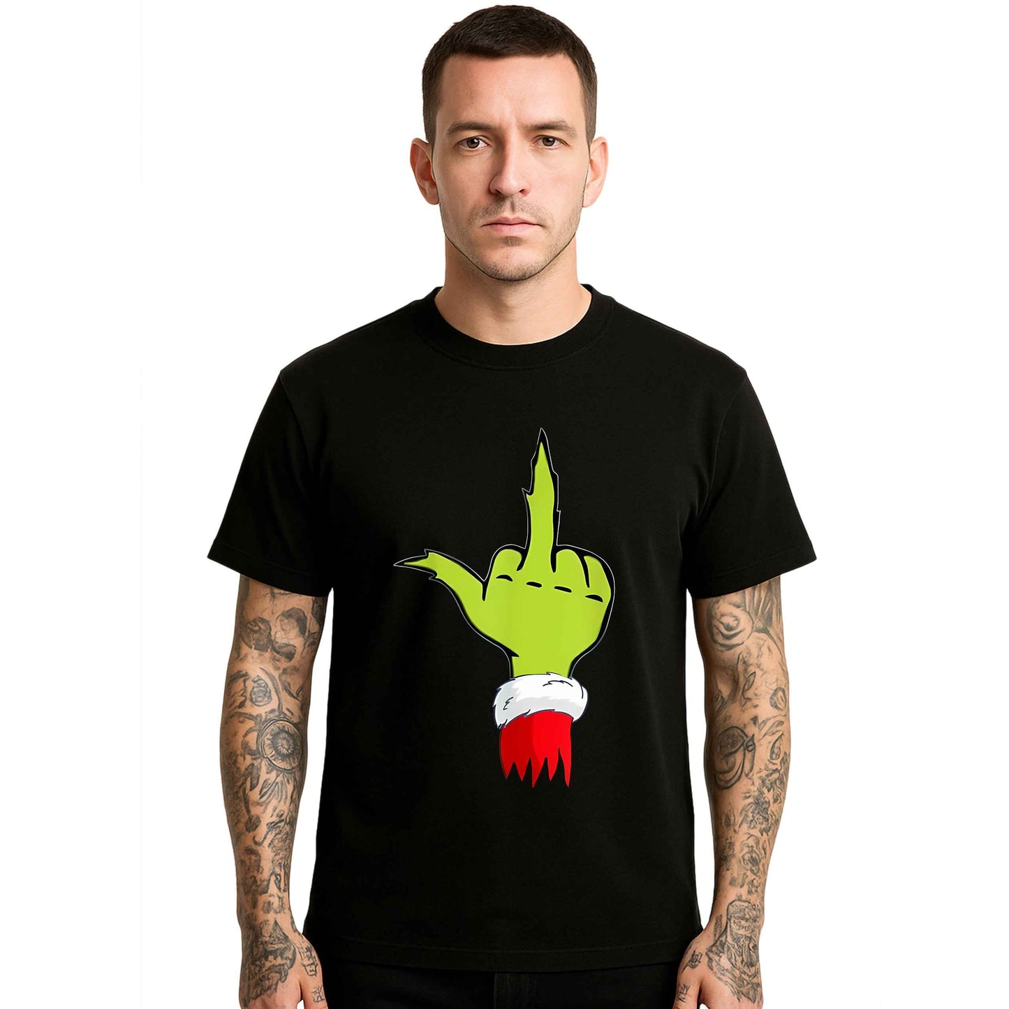 Christmas Middle Finger | T-Shirt For Men's