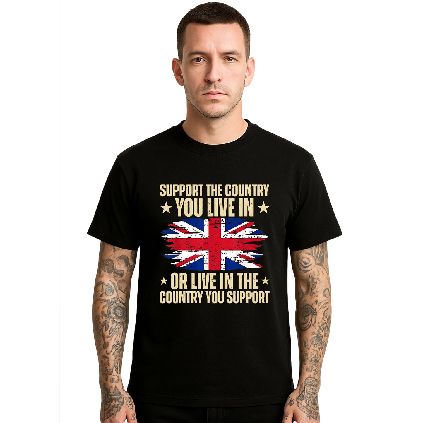 Support The Country You | T-Shirt For Men's Support The Country You | T-Shirt For Men's