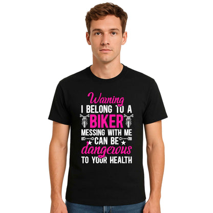 Warning I Belong| T-Shirt For Men's Warning I Belong| T-Shirt For Men's