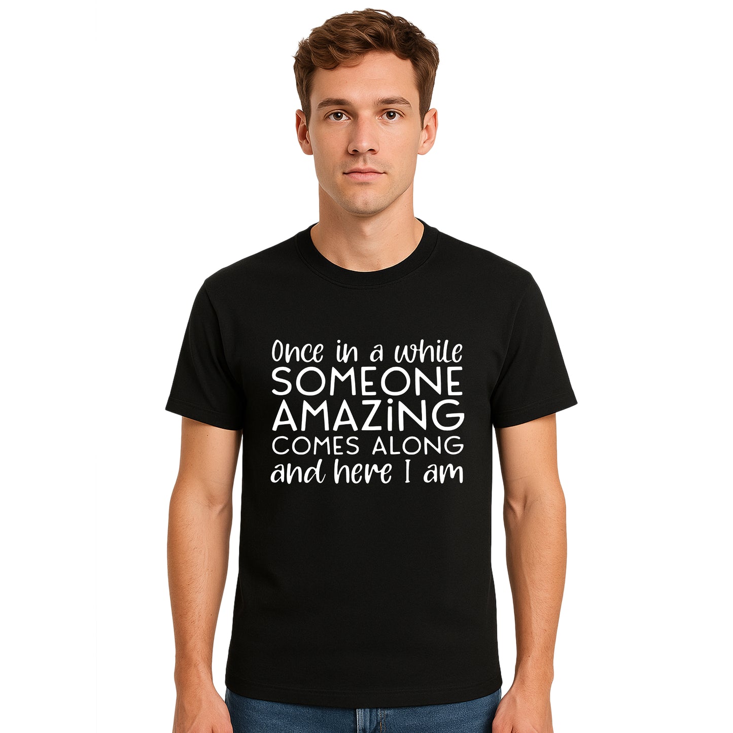 Once In A White Somone | T-Shirt For Men's