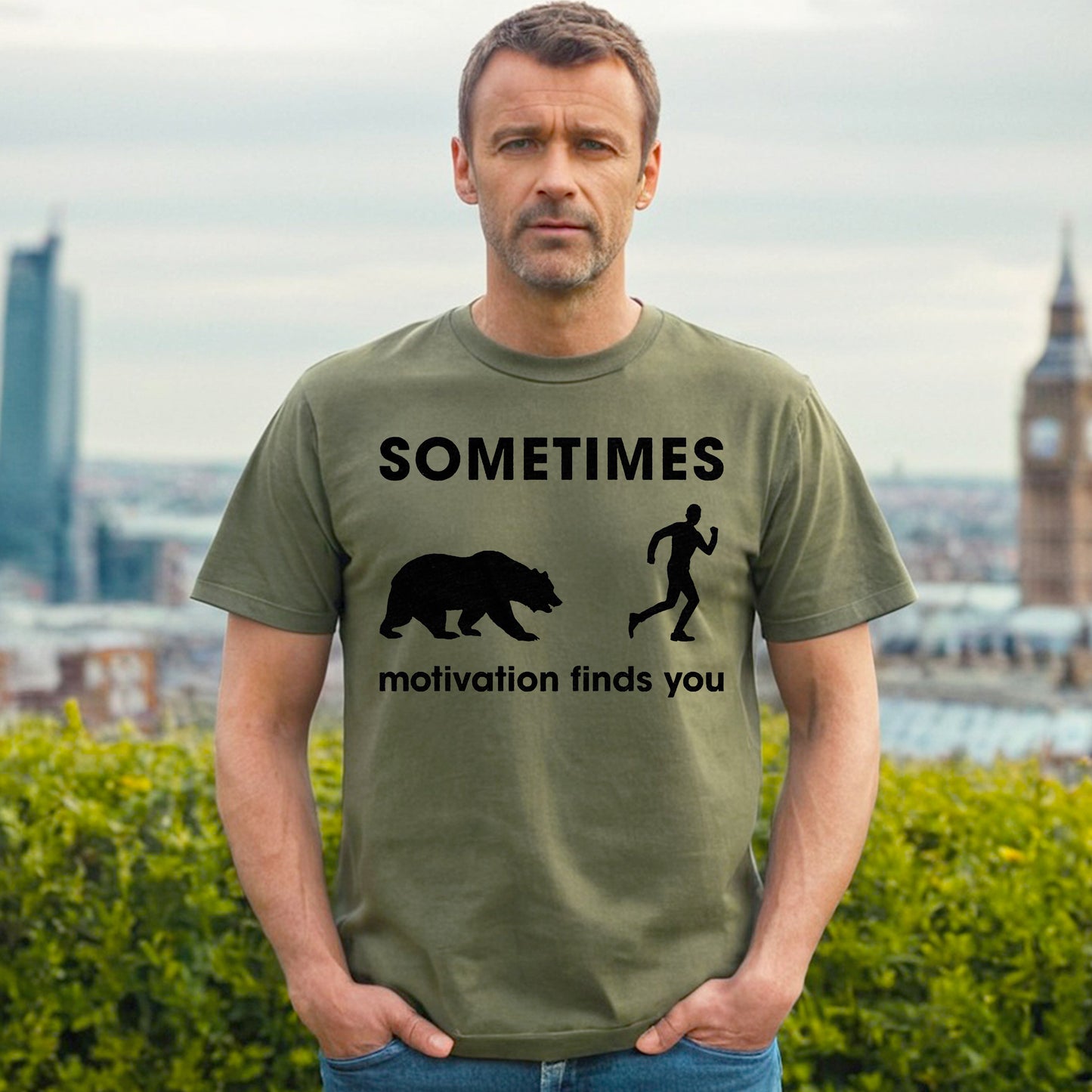 SOMETIMES MOTIVATION | MEN'S T-SHIRT