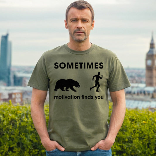 SOMETIMES MOTIVATION | MEN'S T-SHIRT