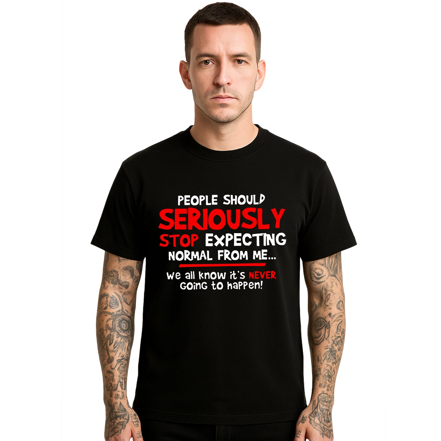 People Should Stop | T-Shirt For Men's People Should Stop | T-Shirt For Men's