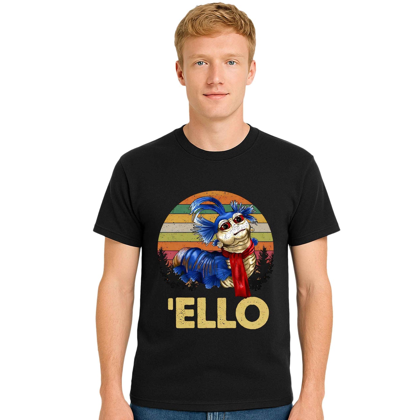 Labyrinth Worm Ello | T-Shirt For Men's