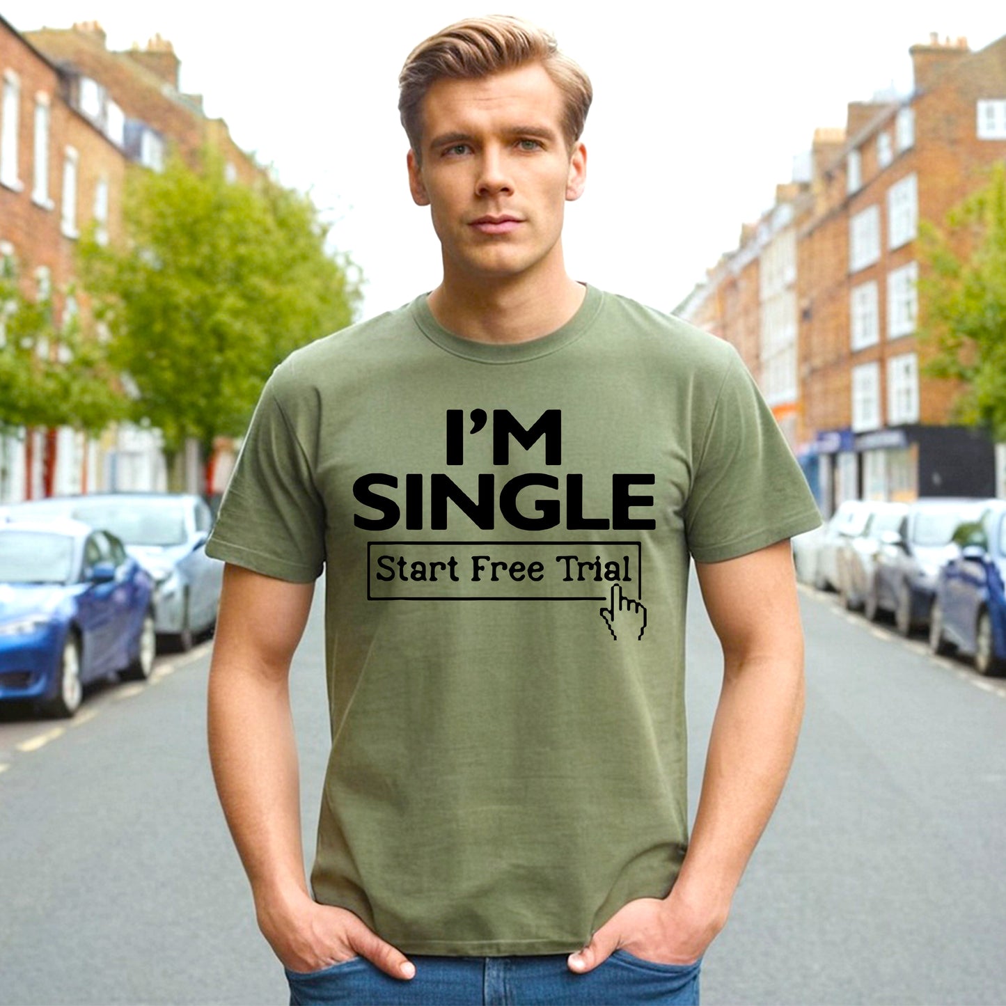 I'M SINGLE | MEN'S T-SHIRT