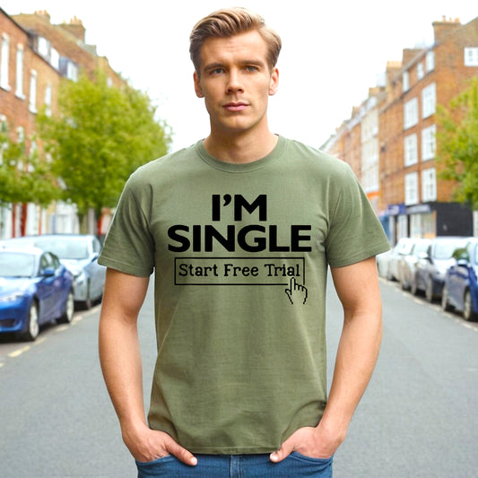 I'M SINGLE | MEN'S T-SHIRT